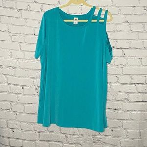 3XL Sew In Love cold shoulder top